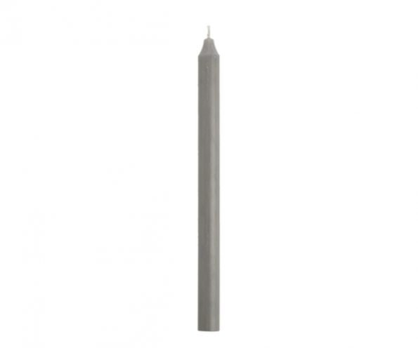 Rustik Lys dinerkaars Duifgrijs – 2,1 × 30 cm