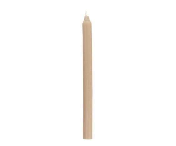 Rustik Lys – Tischkerze 2,1 x 30 cm, Farbe: Eisprikose