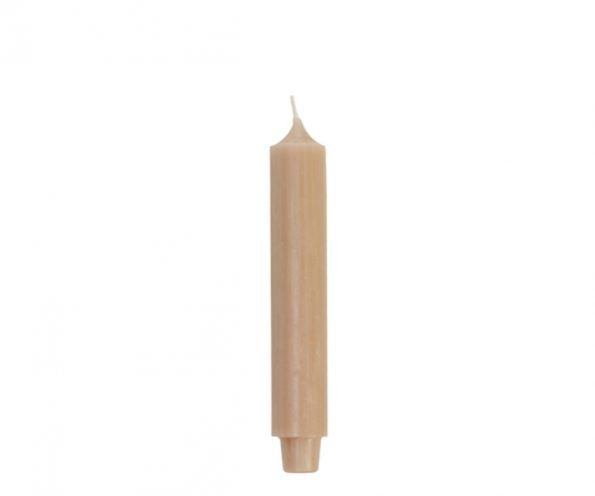 Rustik Lys – Tischkerze 3,2 x 20 cm, Farbe: Eisige Aprikose