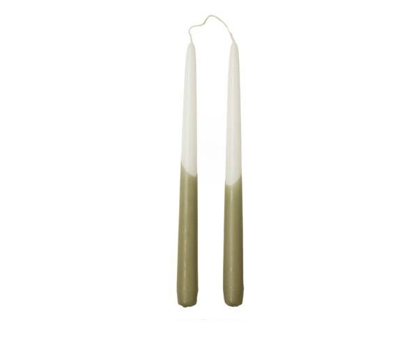 Rustik Lys - Tafelkerze Zwilling Eukalyptus L