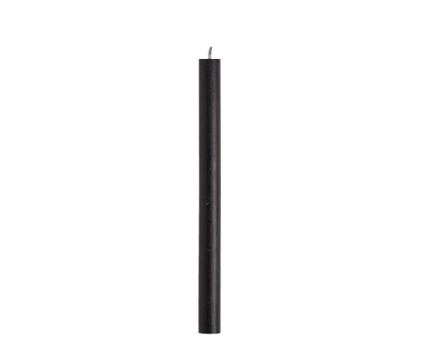 Rustik Lys – Dinnerkerze 2,1 x 30 cm Schwarz