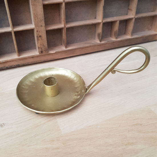Kerzenleuchter L Gold