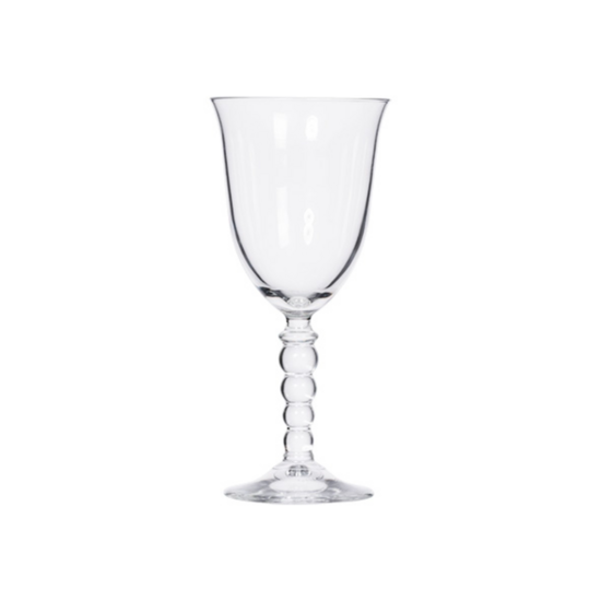 Mein Stil – Glas Wasser/Wein mit Kugelfuß
