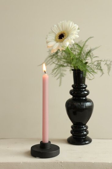 Bleistiftkerzen mauve s/12