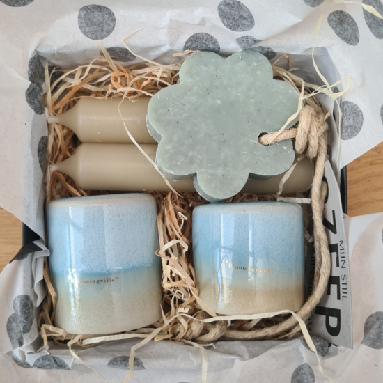 Geschenkbox Pastellfarbenes Pistaziengrün