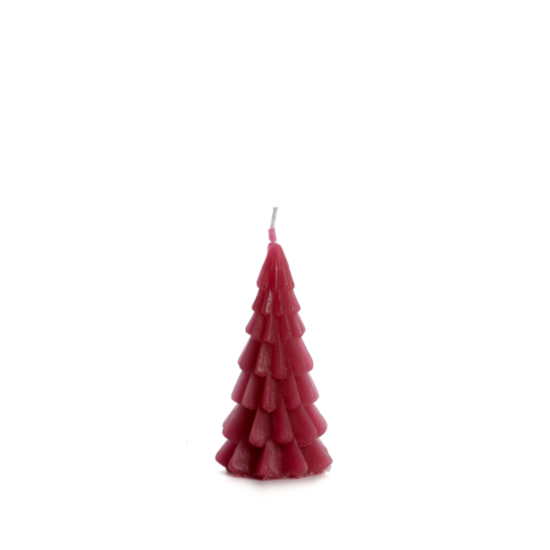 Rustik Lys - Weihnachtsbaumkerze Himbeere S