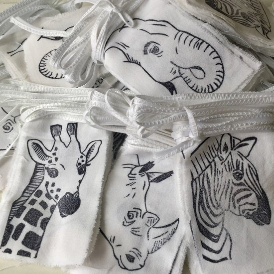AfroDutchPaperStone - Banner Afrikanische Wildtiere
