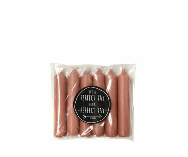 Rustik Lys – Geschenk-Dinnerkerze aus Brique