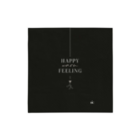 Bastion Collections  - Serviette Happy warm feeling