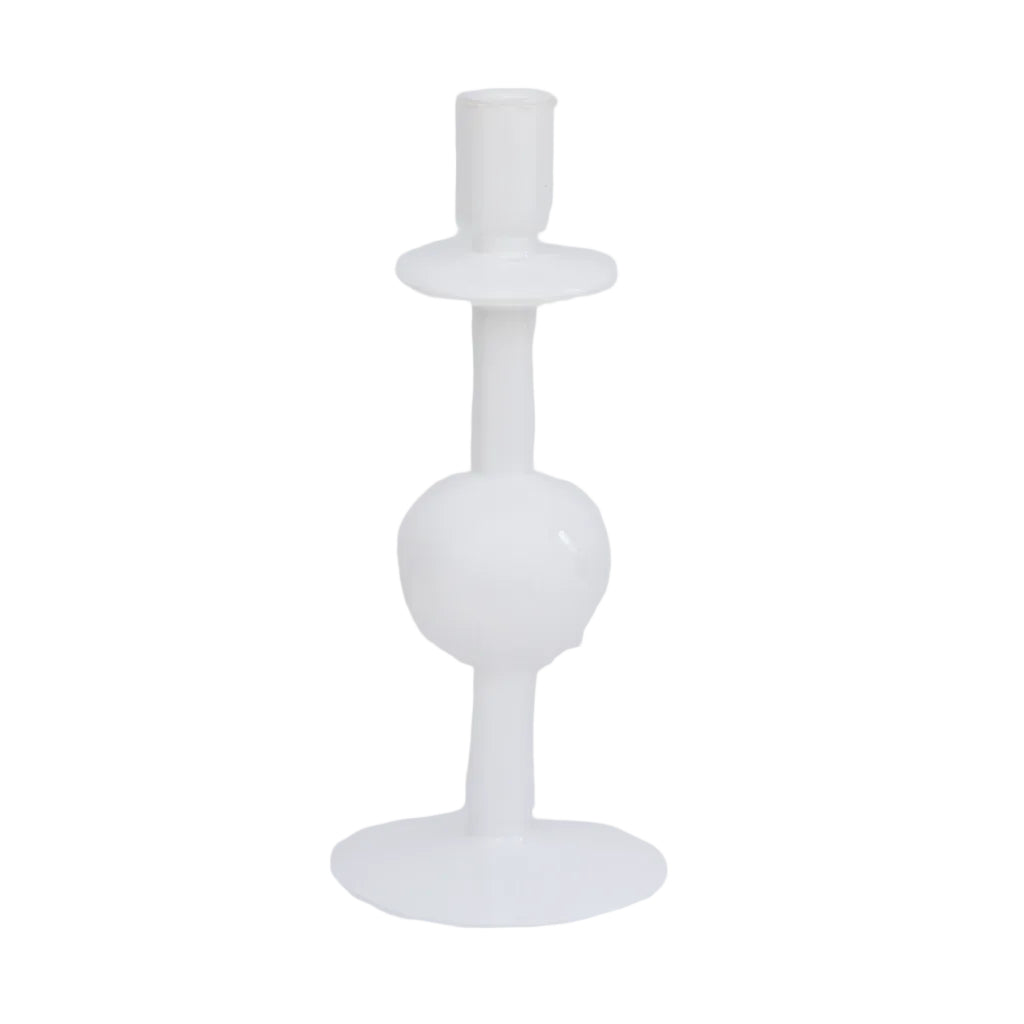 Urban Nature Culture kandelaar Bulb wit/transparant Ø12,5×30 cm