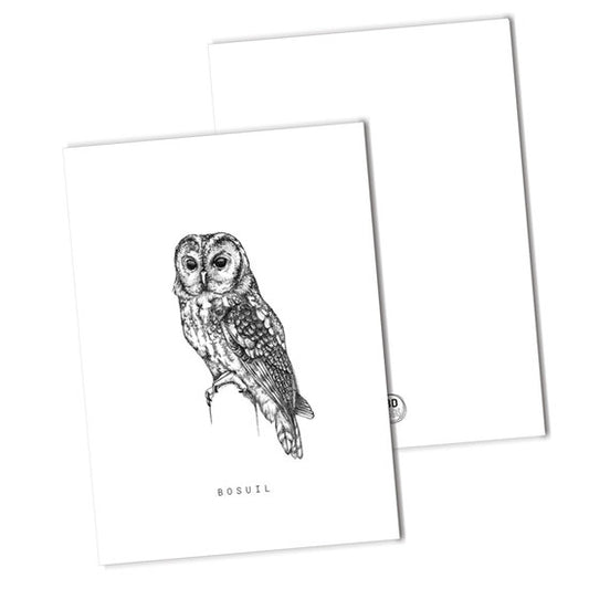BDdesigns - Adler-Eulen-Karte