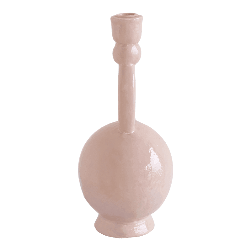 Urban Nature Culture kandelaar Paradiso Peach Whip 14,2 × 13,5 × 29 cm