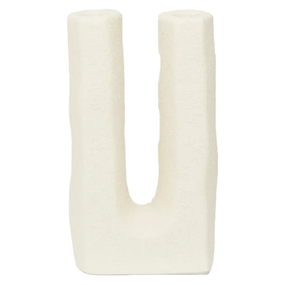 Urban Nature Culture kandelaar Tomas gebroken wit 10,7×5×20 cm
