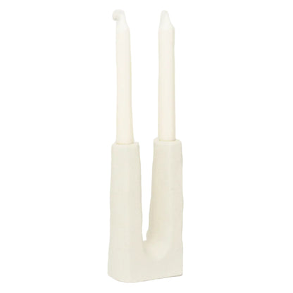 Urban Nature Culture kandelaar Tomas gebroken wit 10,7×5×20 cm