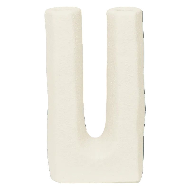 Urban Nature Culture kandelaar Tomas gebroken wit 10,7×5×20 cm