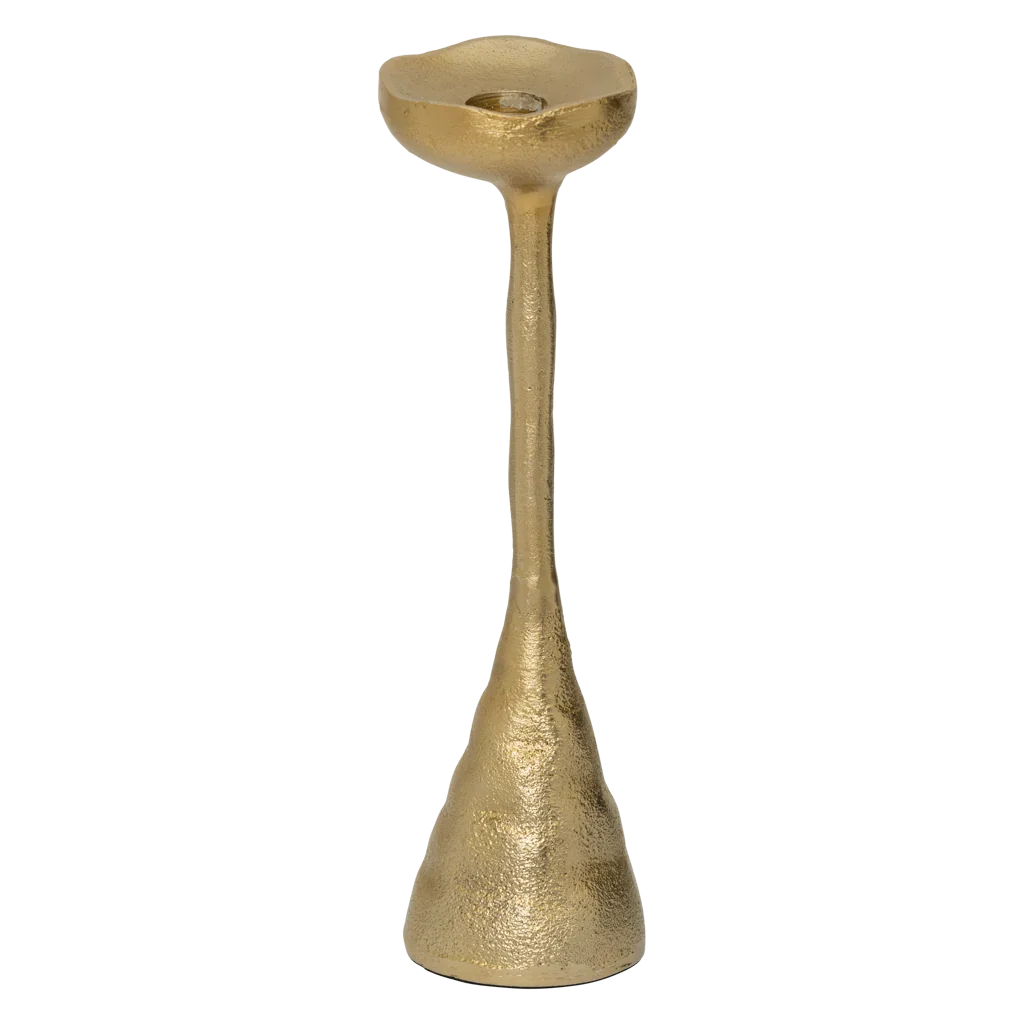 Urban Nature Culture - Kandelaar Nita - Goudkleurig Aluminium (25 cm)