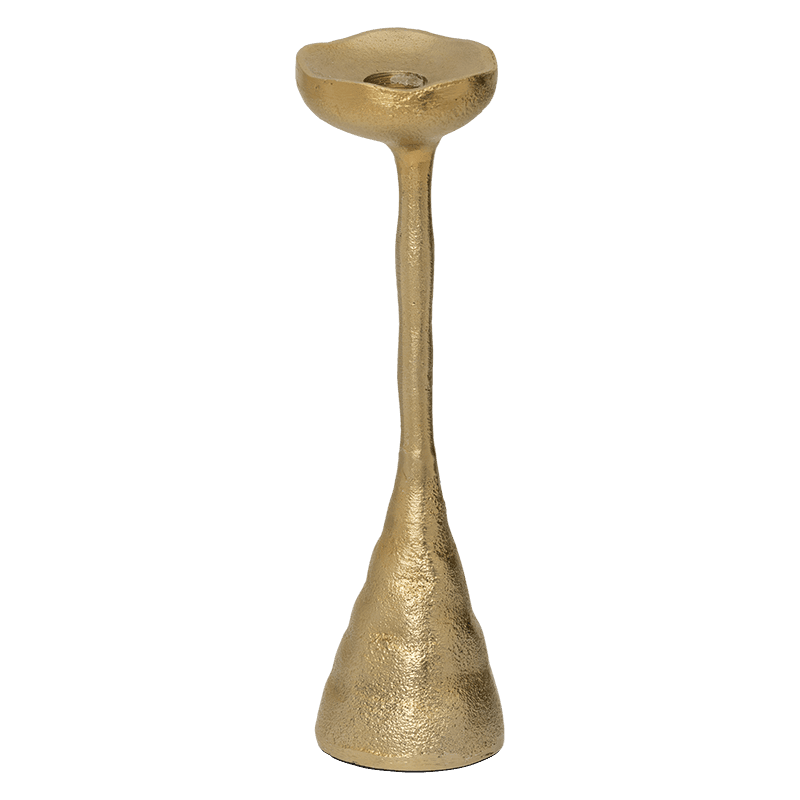 Urban Nature Culture - Kandelaar Nita - Goudkleurig Aluminium (25 cm)