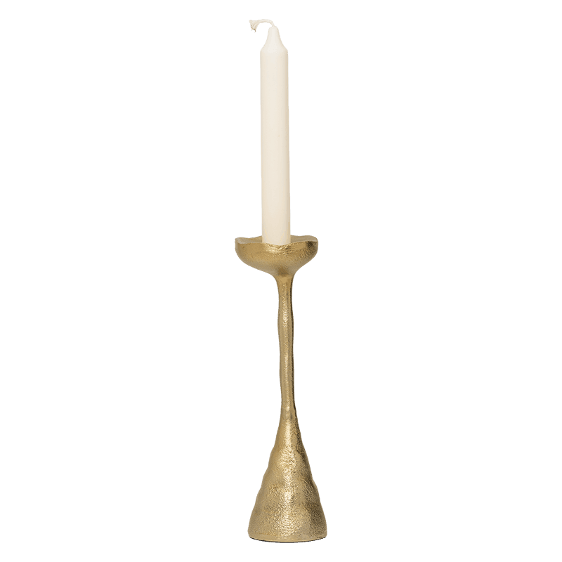 Urban Nature Culture - Kandelaar Nita - Goudkleurig Aluminium (25 cm)