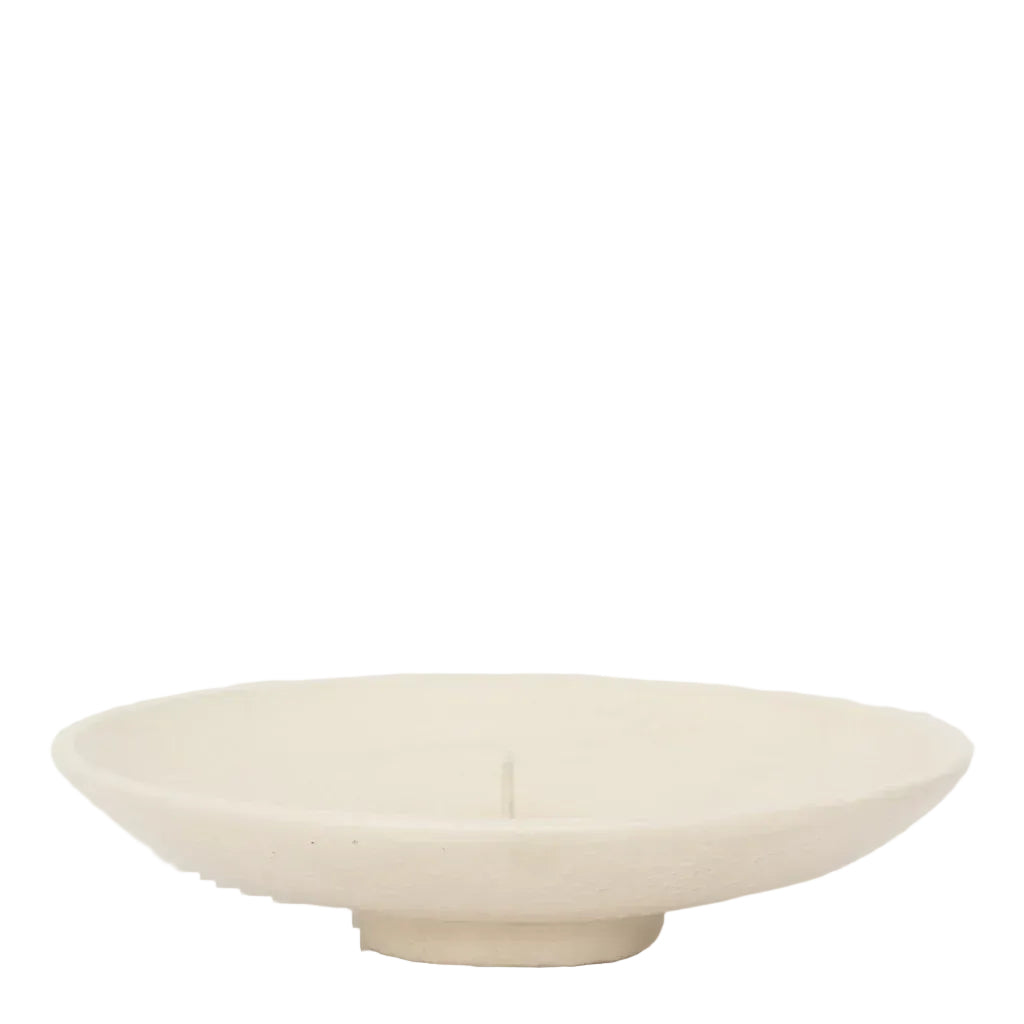 Urban Nature Culture - Kandelaar Nuria - Off White Aluminium Ø 16 cm