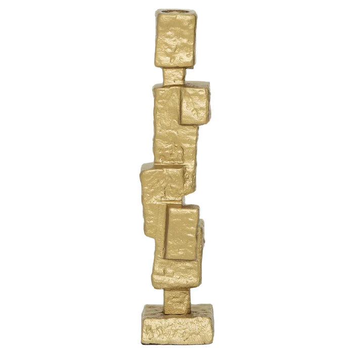 Urban Nature Culture Mona kandelaar goud aluminium