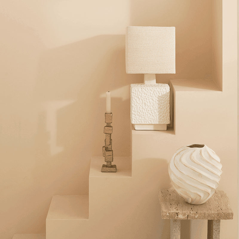 Urban Nature Culture - Kandelaar Mona - Goud Aluminium (28 cm)