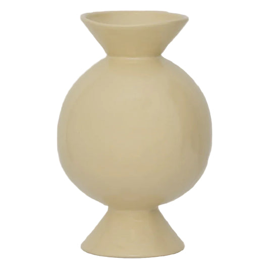 Urban Nature Culture vaas Kudos Sea Mist-geel 17×26 cm