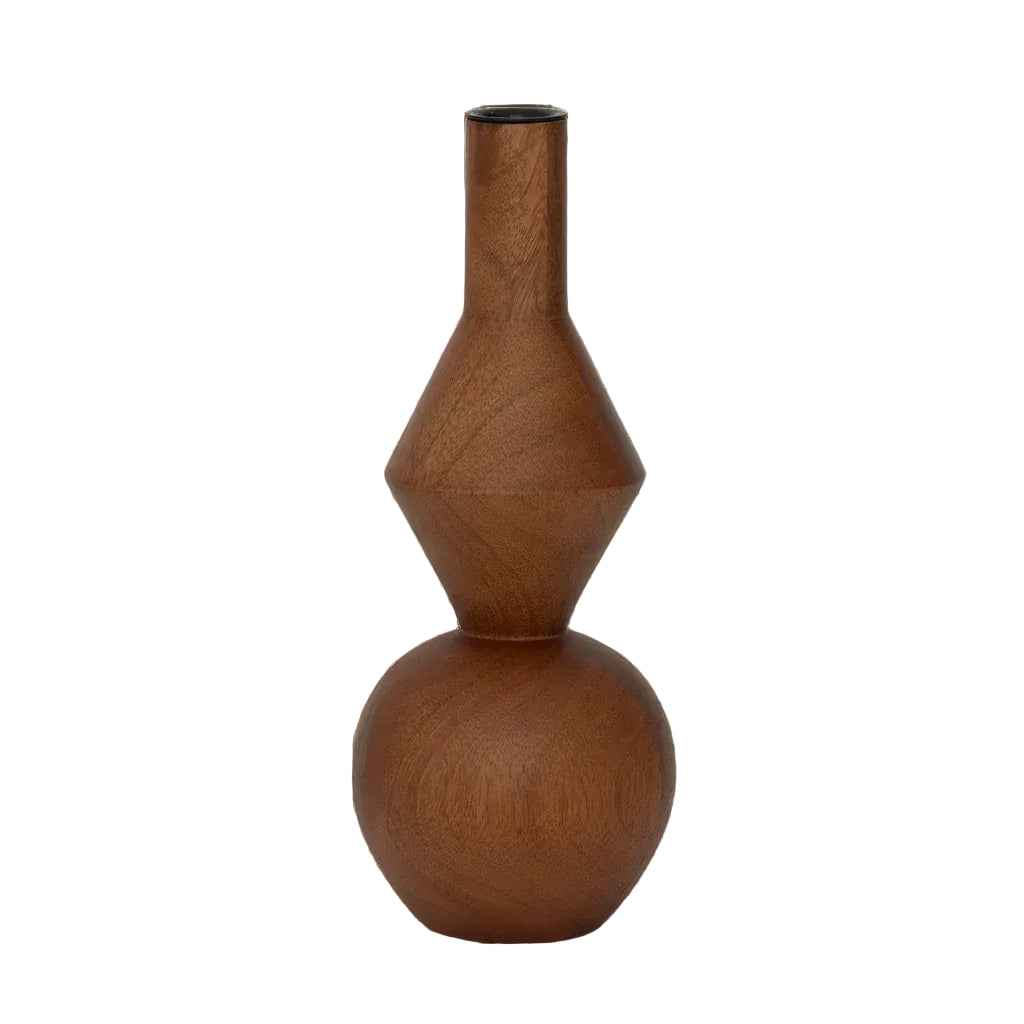 Urban Nature Culture kandelaar Arvid Golden Oak Ø10×26 cm