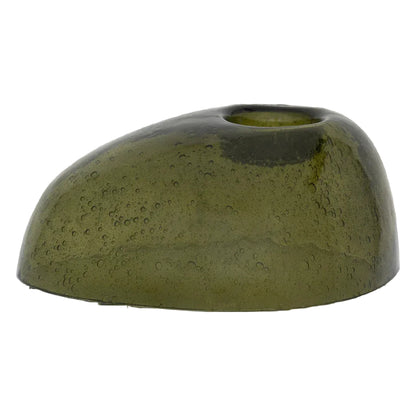 Urban Nature Culture theelichthouder Kivi olijfgroen 18×14,5×7 cm
