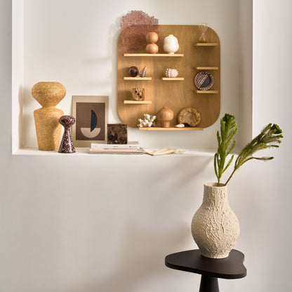 Urban Nature Culture kandelaar Zaria Cappuccino Ø7 × 16,5 cm