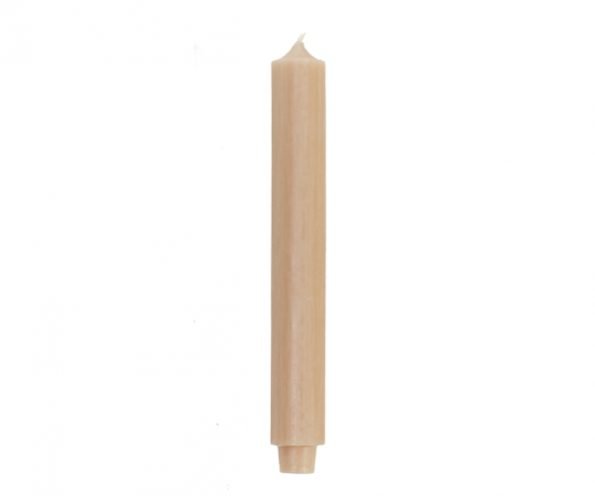 Rustik Lys – Tischkerze 3,2 x 30 cm, Farbe: Eisprikose