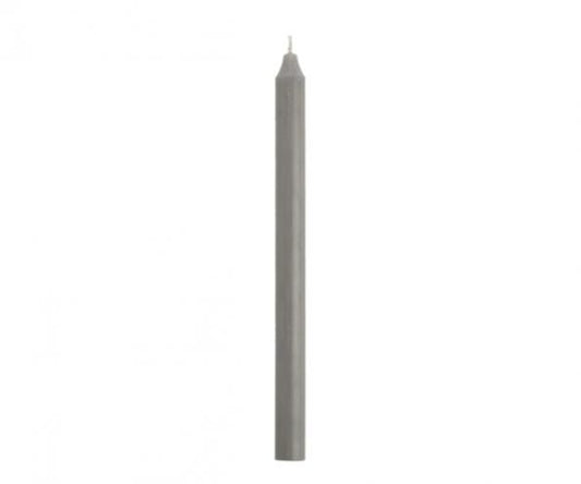 Rustik Lys – Tischkerze 2,1 x 30 cm Taubengrau