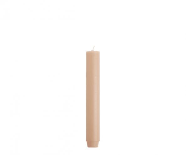 Rustik Lys – Tischkerze 2,6 x 18 cm, Farbe: Eisprikose
