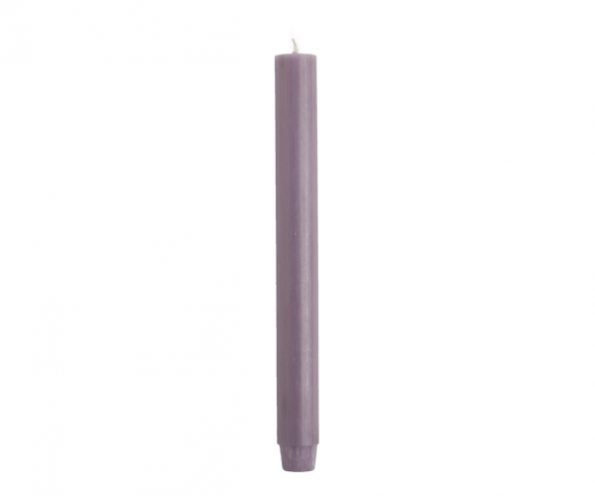 Rustik Lys – Tischkerze 2,6 x 30 cm, Antikviolett