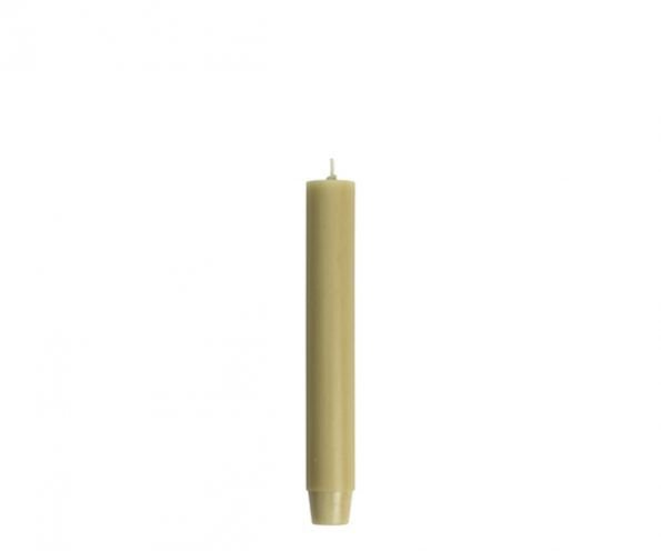 Rustik Lys dinerkaars Beige olijf – 2,6 × 18 cm