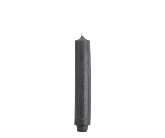 Rustik Lys – Tischkerze 3,2 x 20 cm Graphitgrau