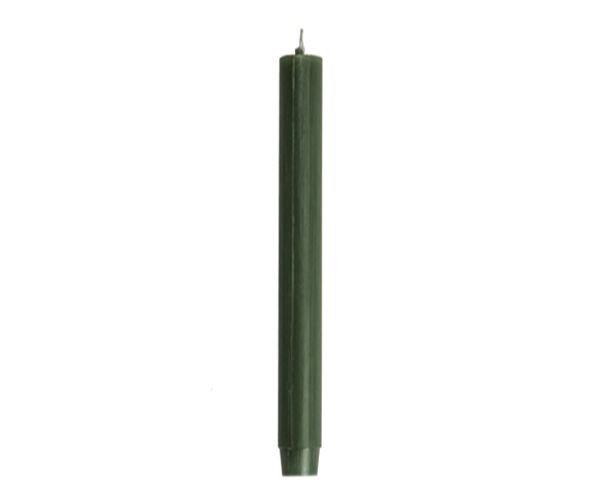 Rustik Lys – Dinnerkerze 2,6 x 30 cm, Jagdgrün