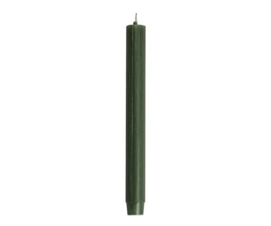 Rustik Lys – Dinnerkerze 2,6 x 30 cm, Jagdgrün