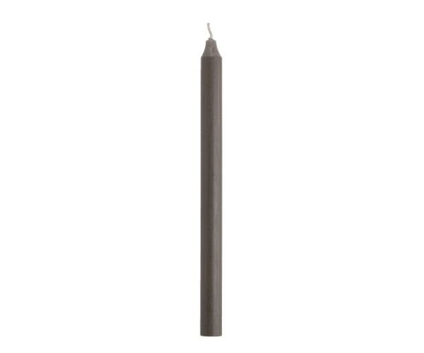 Rustik Lys – Tischkerze 2,1 x 30 cm Warmgrau