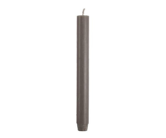 Rustik Lys – Tischkerze 2,6 x 30 cm Warmgrau