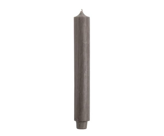 Rustik Lys – Tischkerze 3,2 x 30 cm Warmgrau