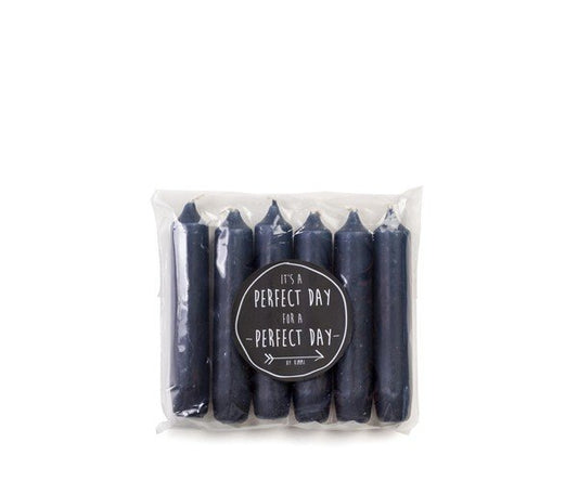 Rustik Lys – Geschenk-Dinnerkerze Mitternachtsblau