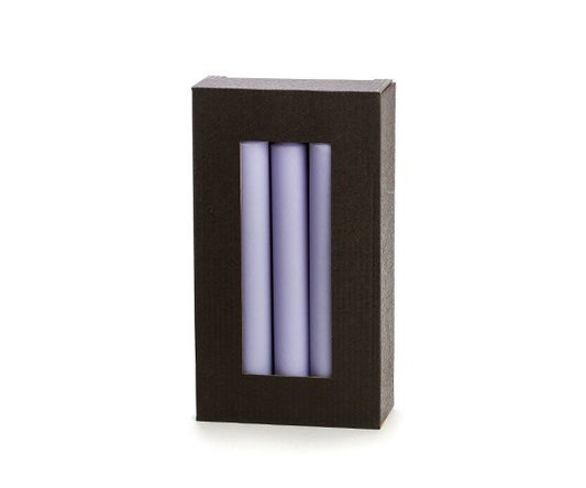 Rustik Lys – Tischkerze 2,2 x 19 cm, Nebellila