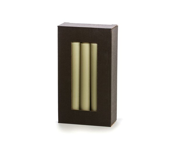 Rustik Lys stearine dinerkaars Eucalyptus 2,2 × 19 cm