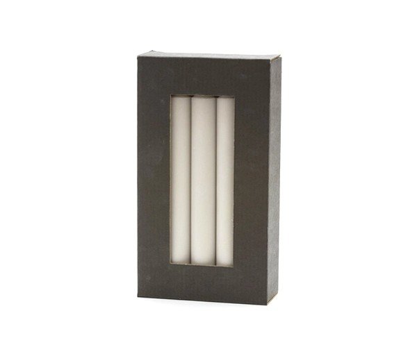 Rustik Lys - Tafelkerze 2,2 x 19 cm Leinen