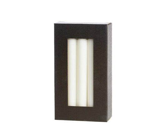 Rustik Lys - Tafelkerze 2,2 x 19 cm Weiß