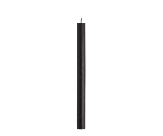 Rustik Lys – Dinnerkerze 2,1 x 30 cm Schwarz
