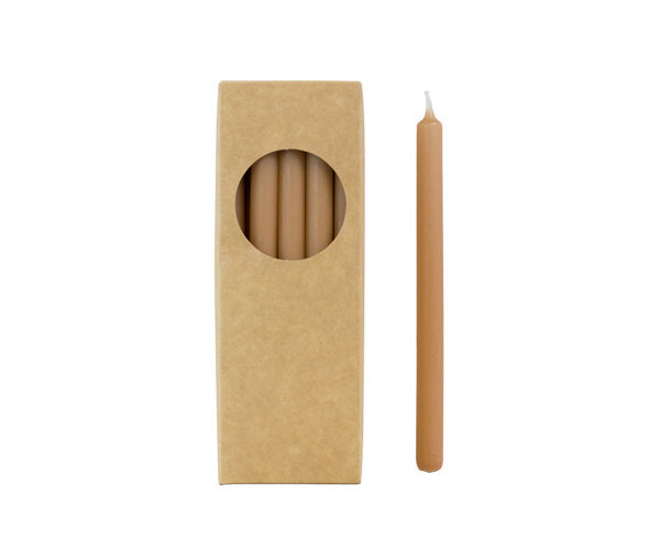 Rustik Lys potloodkaarsjes Caramel 1,2 × 17,5 cm