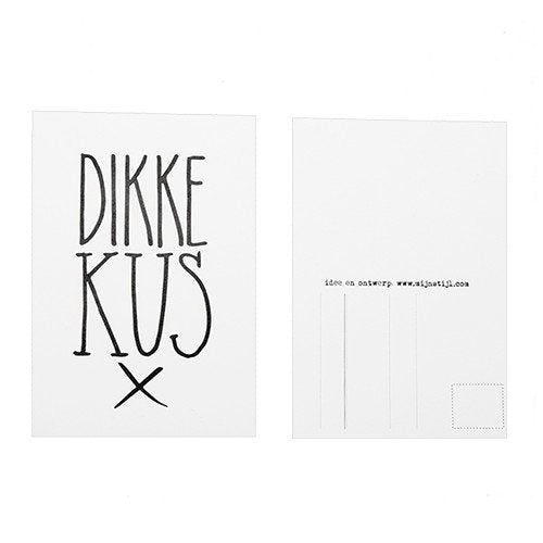 Mein Stil – Card Big Kiss