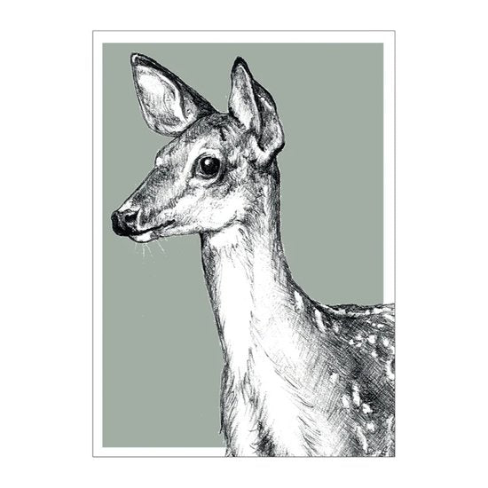 BDdesigns - Wildtier-Hirschkarte