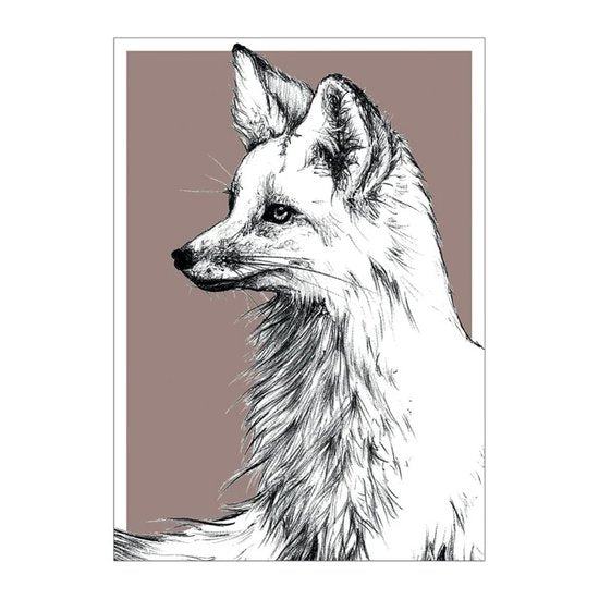 BDdesigns - Wildtier-Fuchskarte